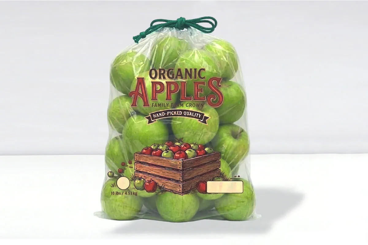 Drawstring Bag for Green Apple (Style-1)
