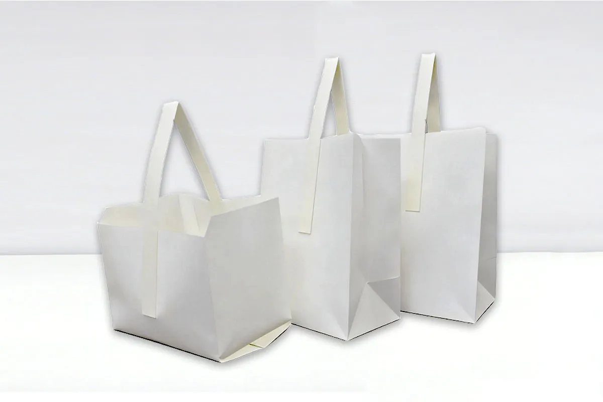 Paper Tote Bag (White)