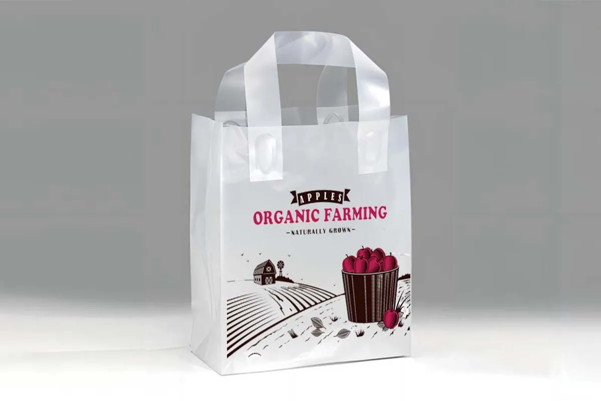 Plastic Apple Tote Bag (Style-2)