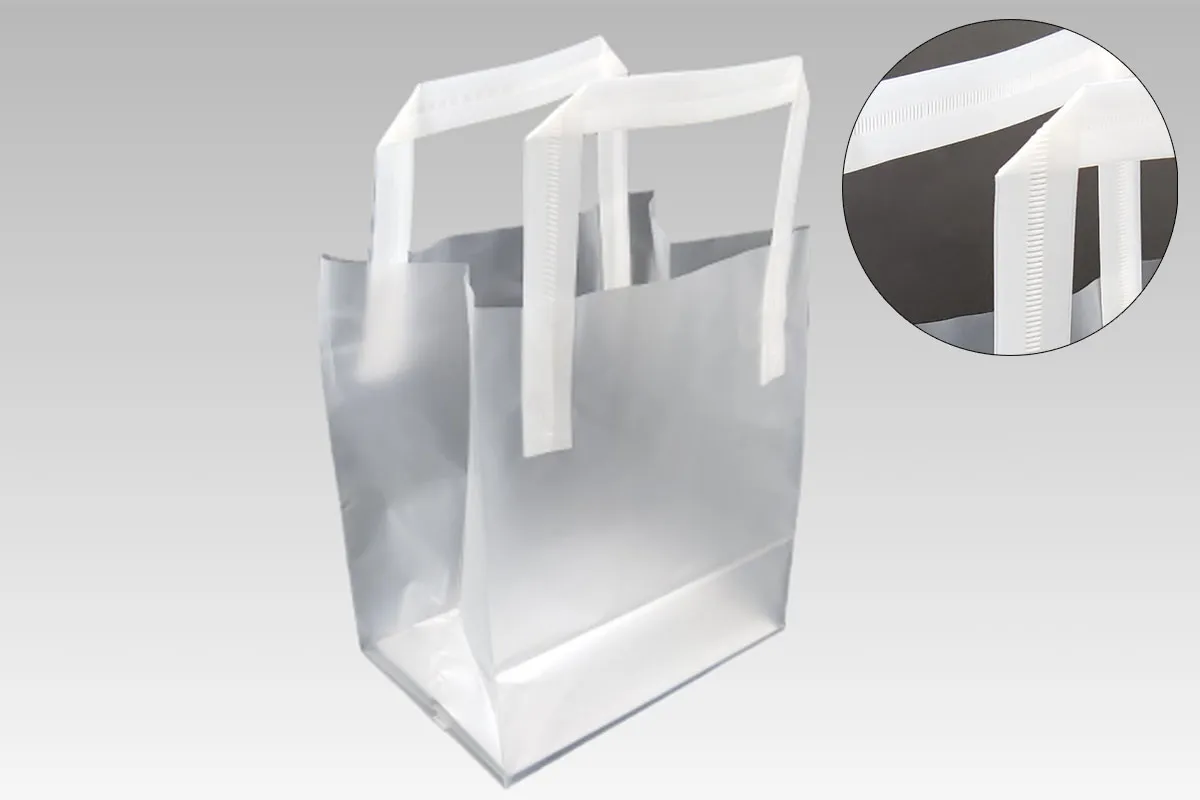 Plastic Tote Bag (Semi-transparent)
