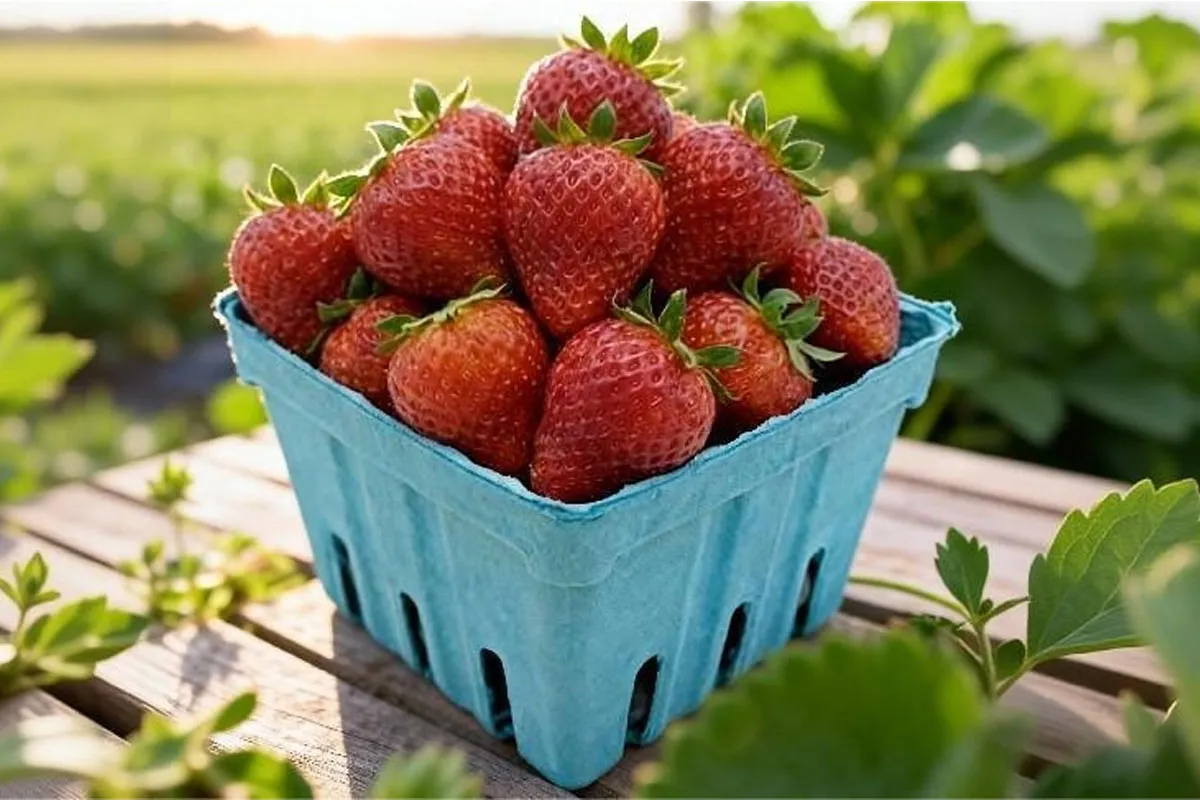 Pulp Basket for Strawberry