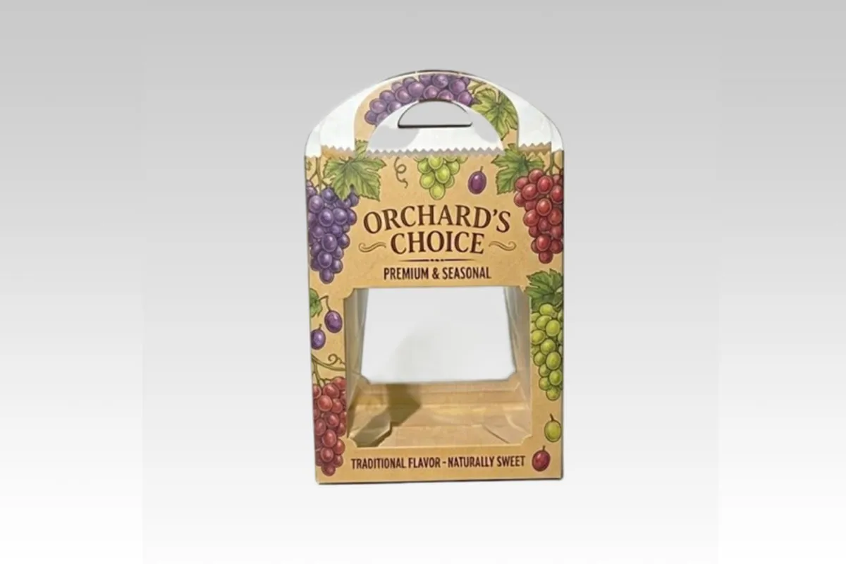 Square Shape Bag for Grape (Style-3 Front)