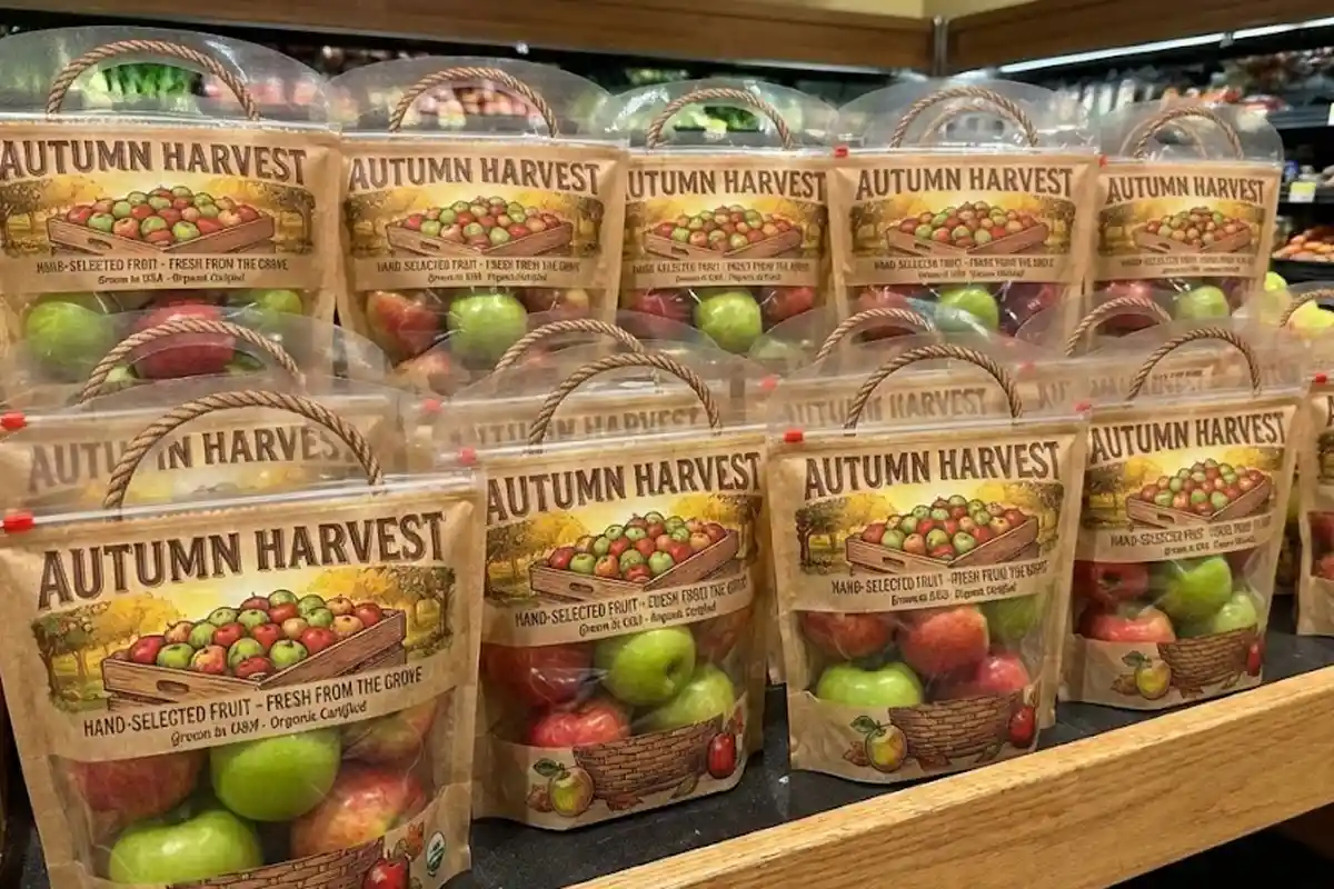 Square Shape Bags for Apple